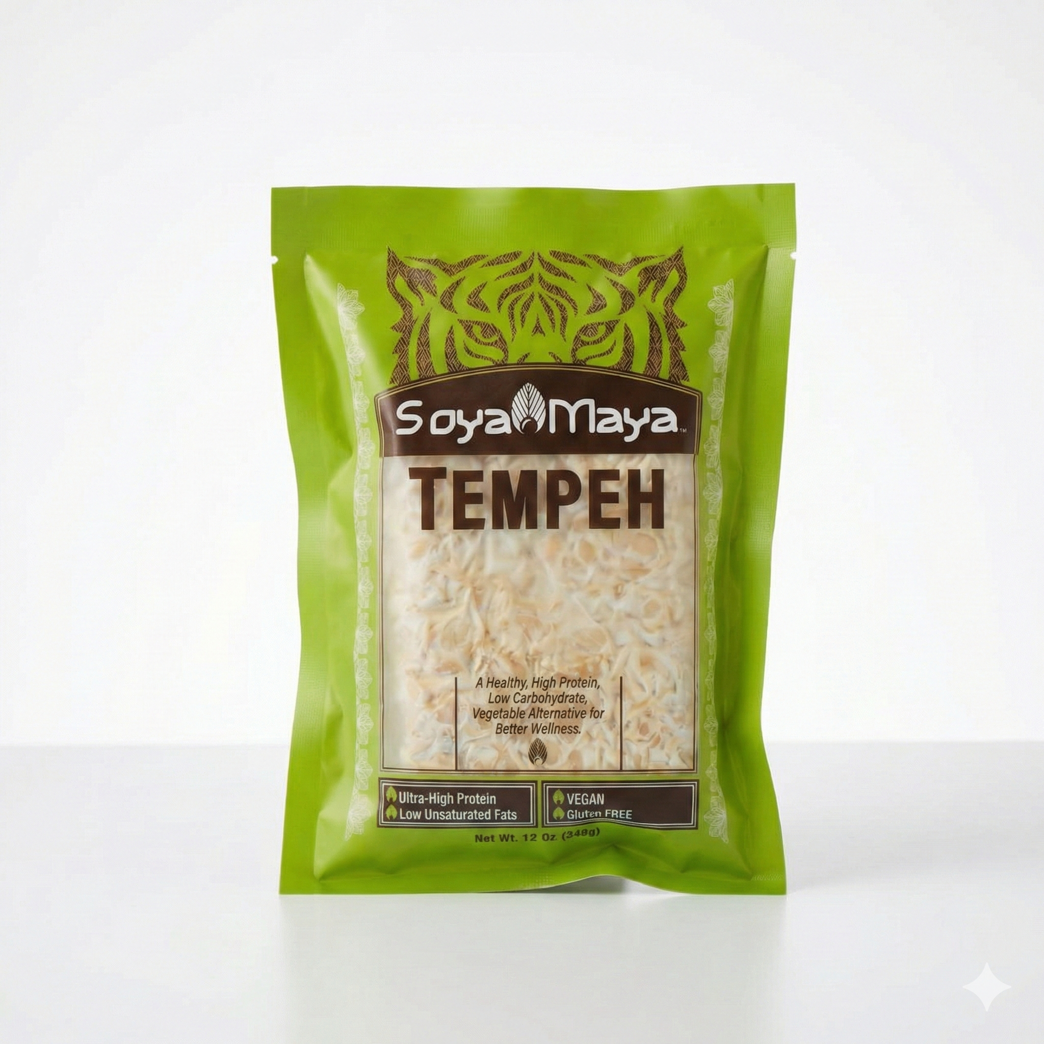 Fresh Frozen Tempeh - 10oz Bag