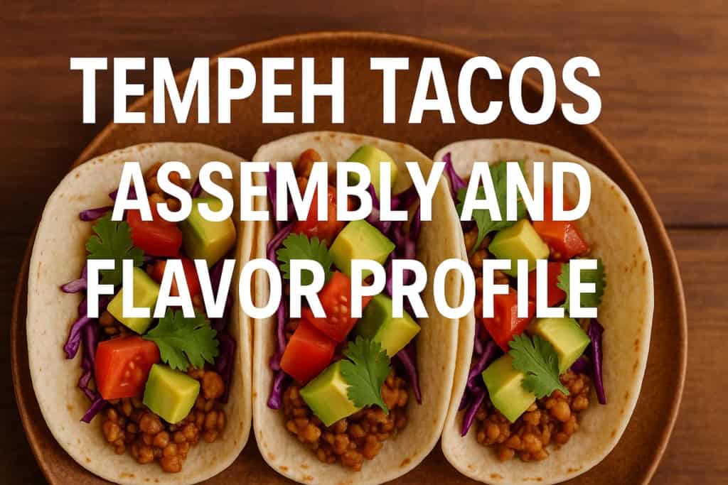 “The image depicts tasty tempeh tacos with a variety of toppings, showcasing the flavorful possibilities of cooking with tempeh”.