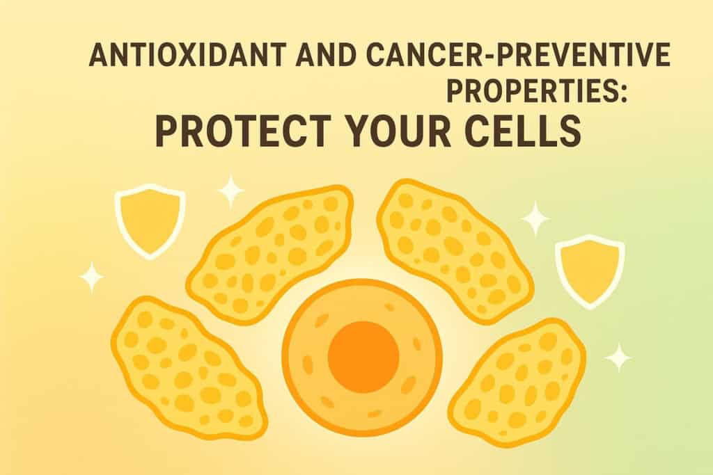 Antioxidant-rich soy-based Maya Soya products promoting cancer prevention and cellular health benefits.