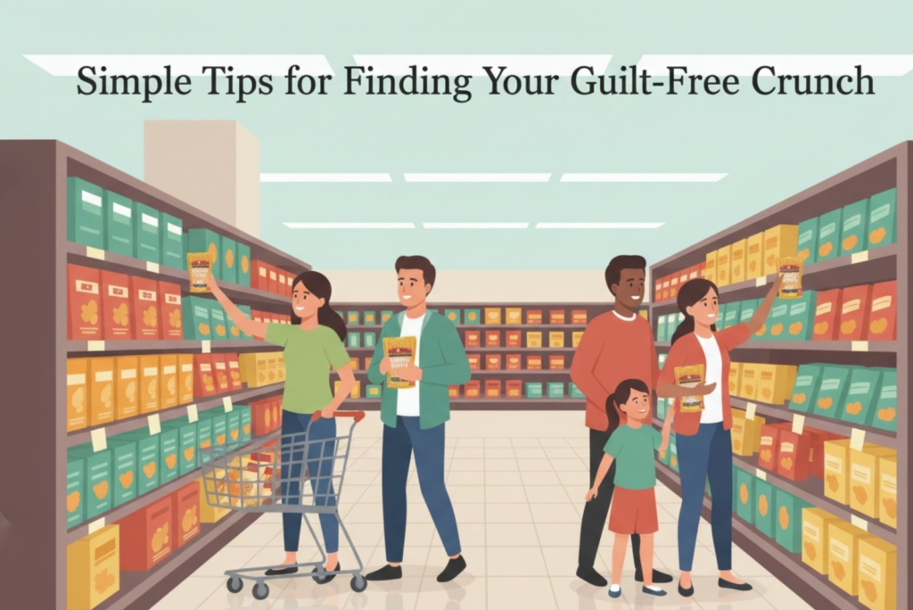 Soya Maya products in a grocery store aisle with shoppers selecting items.