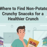 Crunchy non-potato soy snack from Soya Maya for healthy eating.