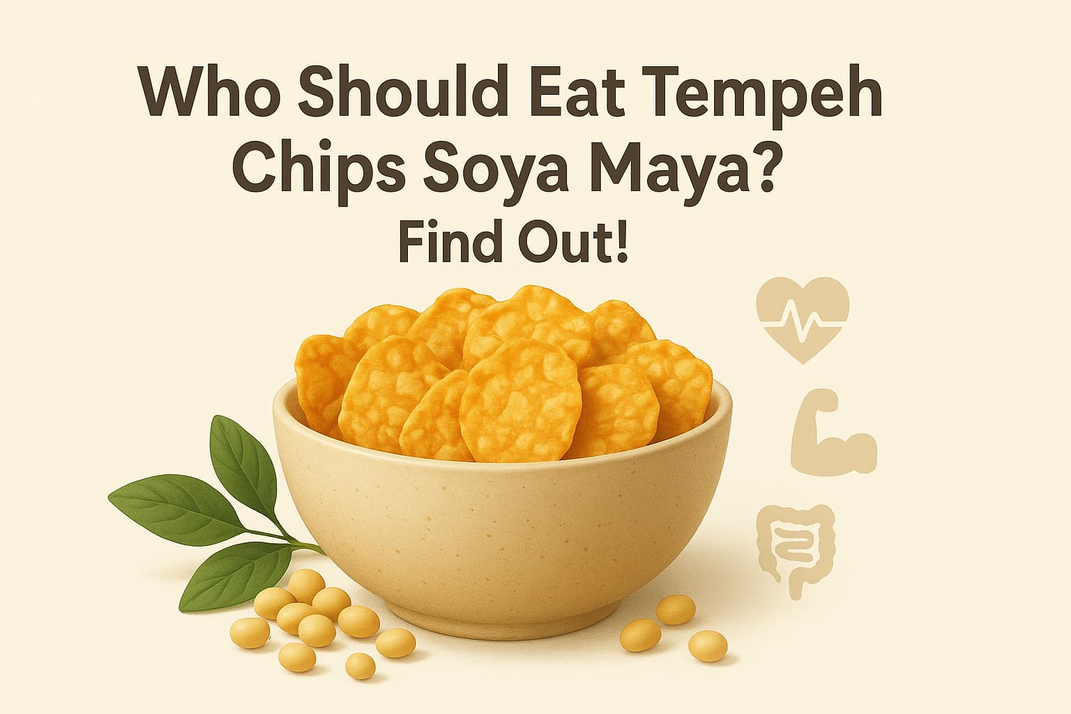 "Explore the benefits of tempeh and soya maya chips, a nutritious snack for various dietary needs."