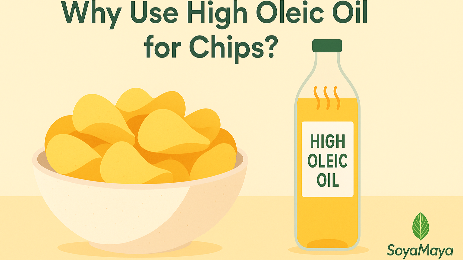 “Explore the advantages of using high oleic oil when preparing crispy, flavorful chips.”