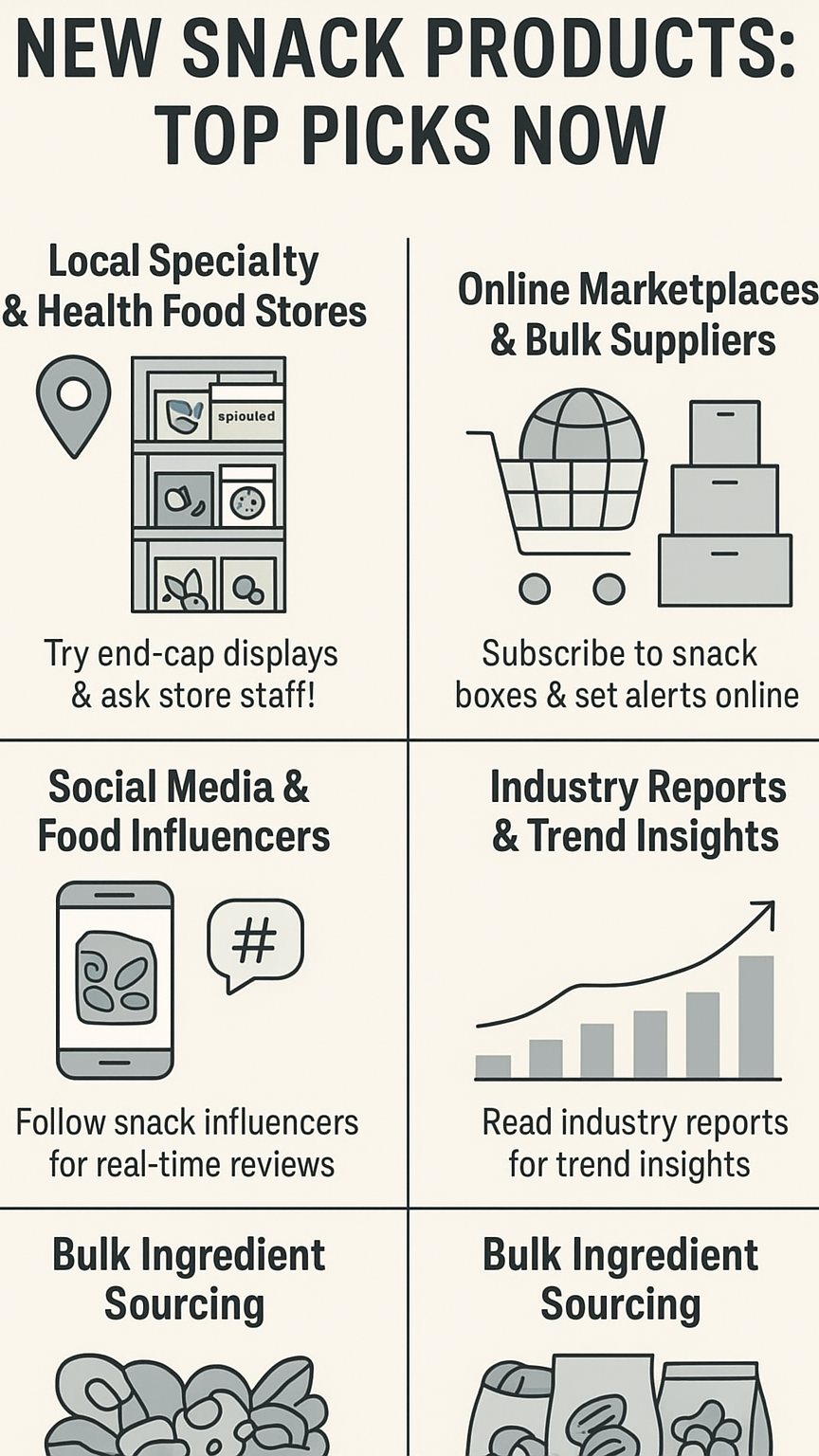 “Infographic highlighting sourcing options and industry insights.”