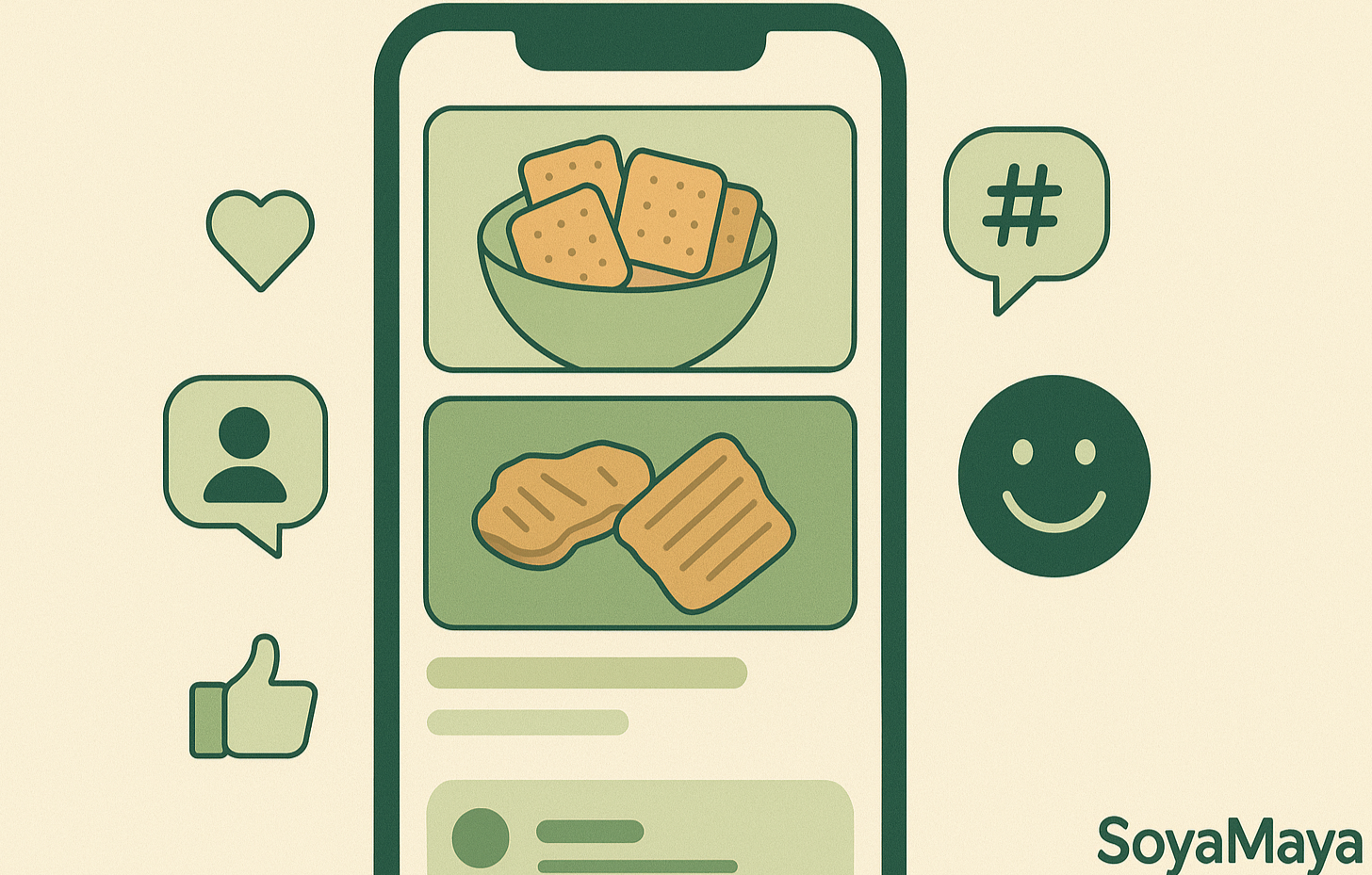 “Visual guide showcasing how to leverage online platforms to uncover the latest snack innovations.”