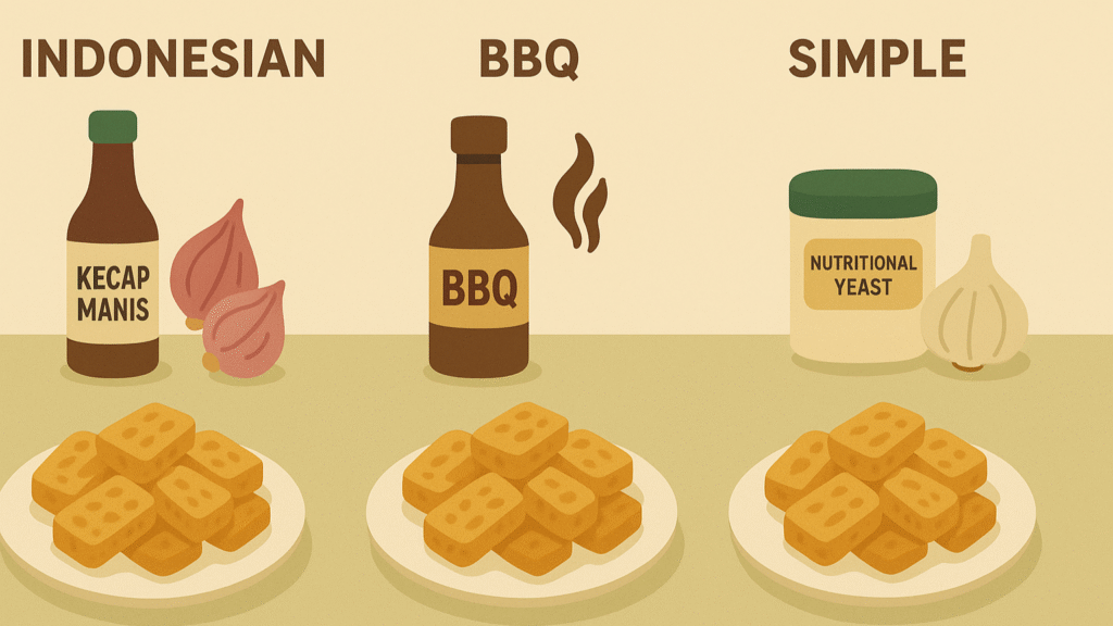 “Tempeh Chips Recipe: Discover the secret to enjoying tempeh chips with a variety of Indonesian, BBQ, and simple flavors.”