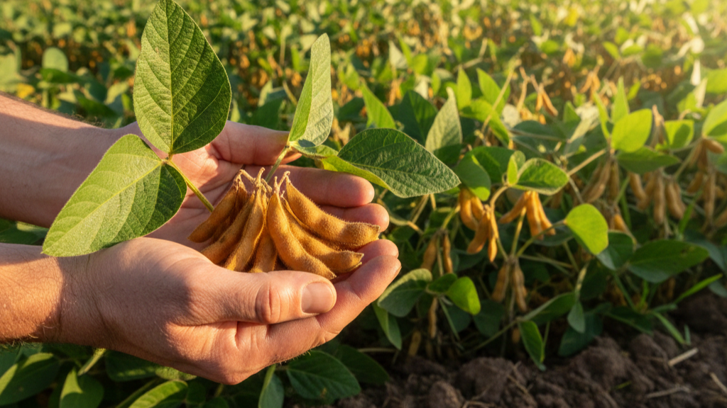 Non-GMO Soybean Farming for Cleaner Plant Protein