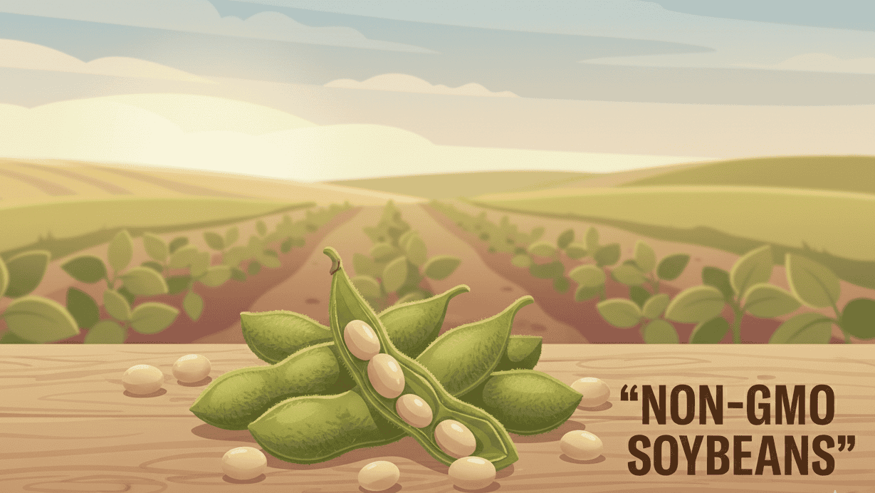 what are non-GMO soybeans