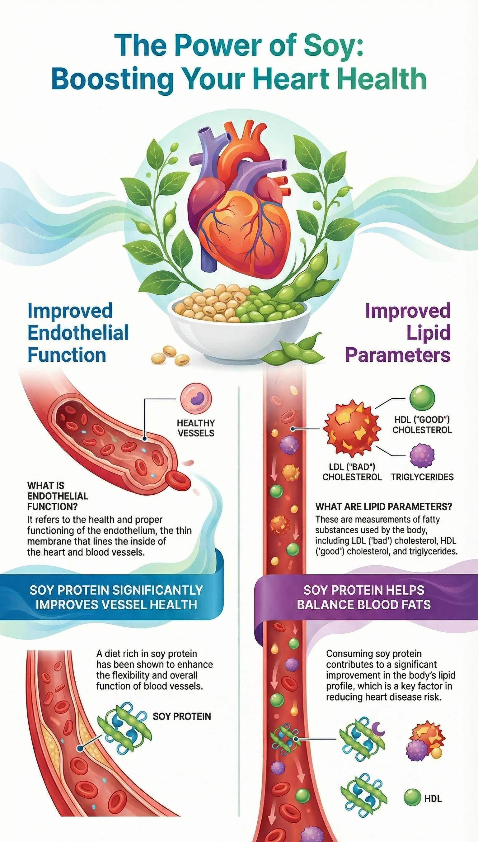 Organic soybeans, a nutritious legume packed with protein, fiber, and other health benefits.