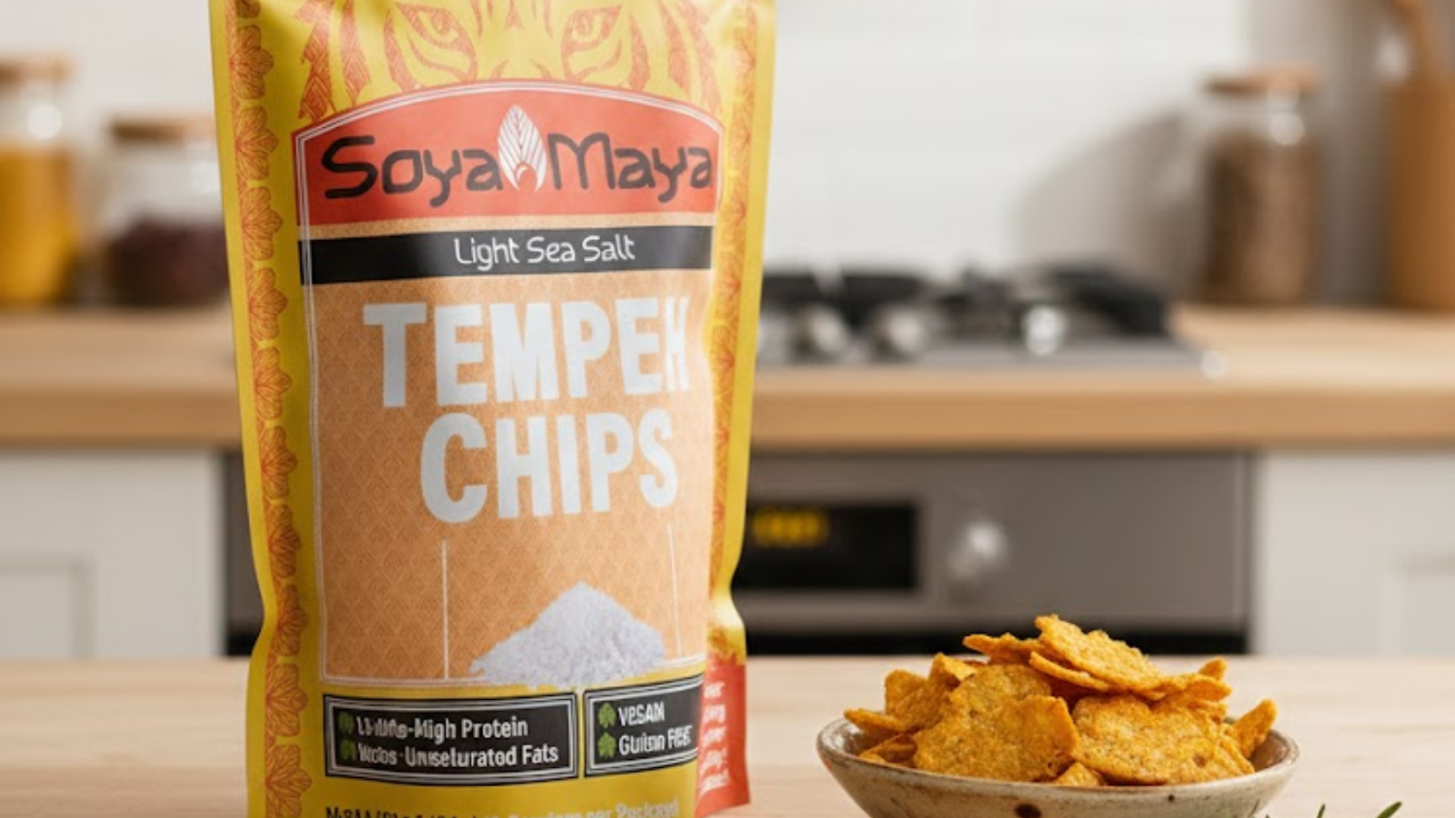 Follow the journey of how these tempting tempeh chips are crafted, from sourcing the finest ingredients to the final seasoning and frying