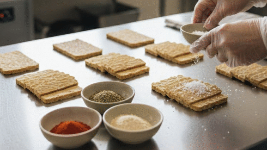 Discover the diverse range of bold and exciting flavor options available in the SoyaMaya tempeh chip lineup.