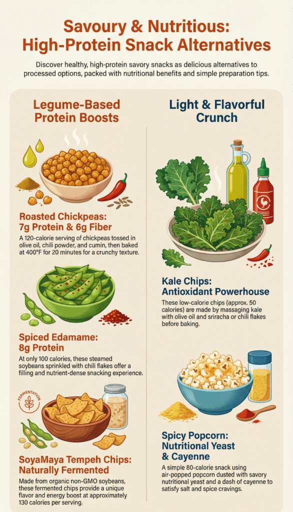 Discovering the world of bold and delicious spicy tempeh chips as a flavorful snack alternative to traditional unhealthy options.