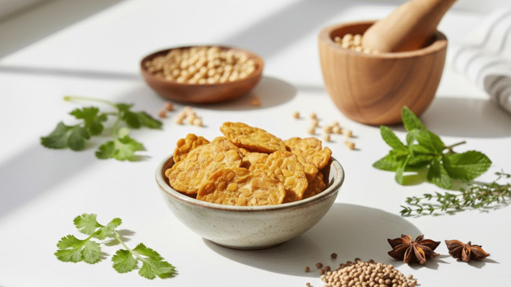 Venturing into the world of flavor-forward tempeh chip innovations that elevate the snacking experience.